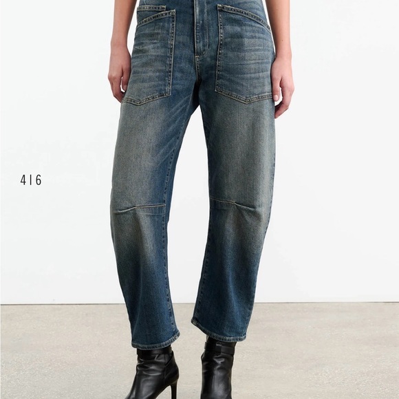 Nili Lotan Denim - Nili Lotan Shon barrel jeans NEW